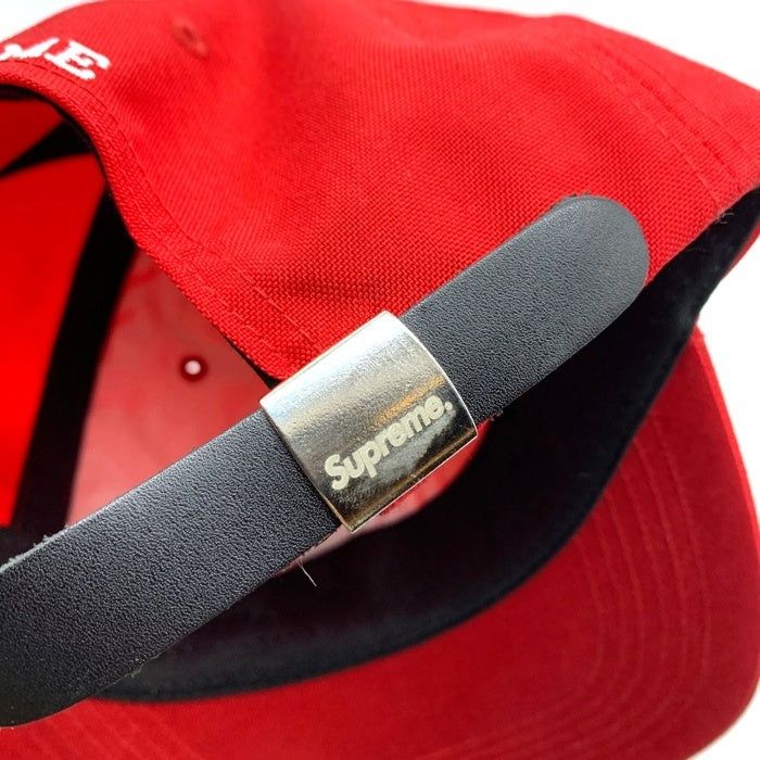 SUPREME シュプリーム 18AW CORDURA S Logo 6-Panel Cap コーデュラ S ロゴ 6パネルキャップ レッド 福生店