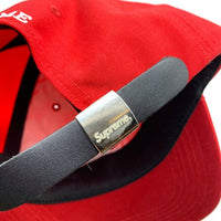SUPREME シュプリーム 18AW CORDURA S Logo 6-Panel Cap コーデュラ S ロゴ 6パネルキャップ レッド 福生店