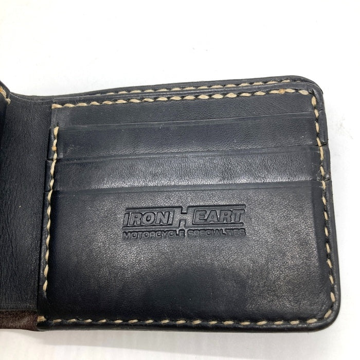IRON HEART アイアンハート コードバン ショートウォレット ブラック 瑞穂店