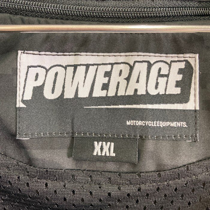 POWERAGE パワーエイジ ウォータープルーフライダース デジカモ PJ103 ブラック sizeXXL 瑞穂店