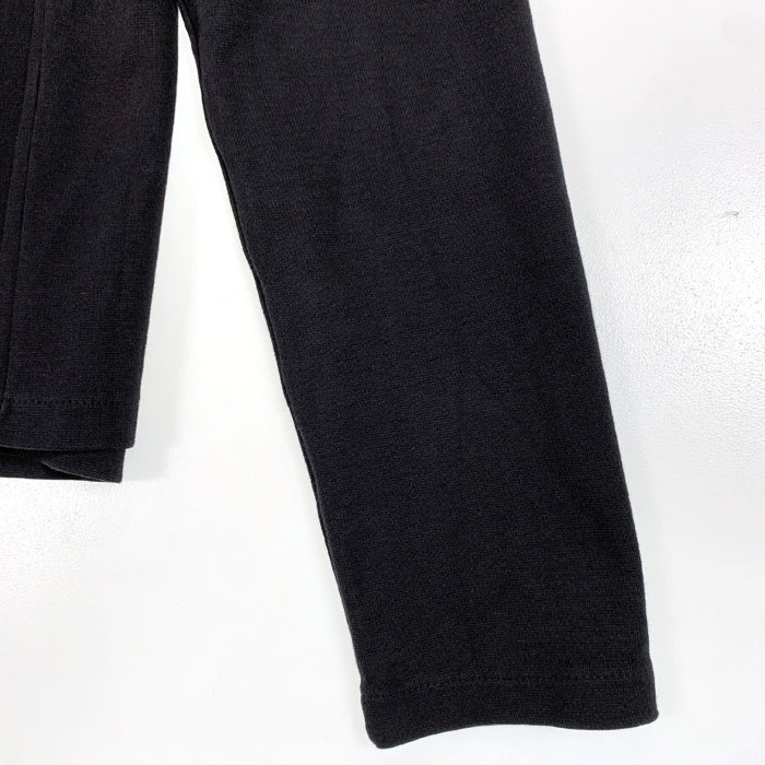 agnes.b homme. アニエスベーオム ハイネック ジップアップカットソー コットン ブラック フランス製 Size 3 福生店