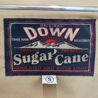 SUGAR CANE シュガーケーン レザーヨーク ダウンベスト ネイビー SC12340 Size S 瑞穂店