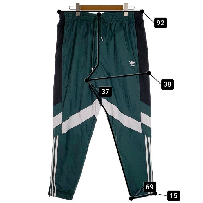 adidas アディダス Rekive ナイロン トラックパンツ グリーン HK7324 Size JP 3XL 福生店