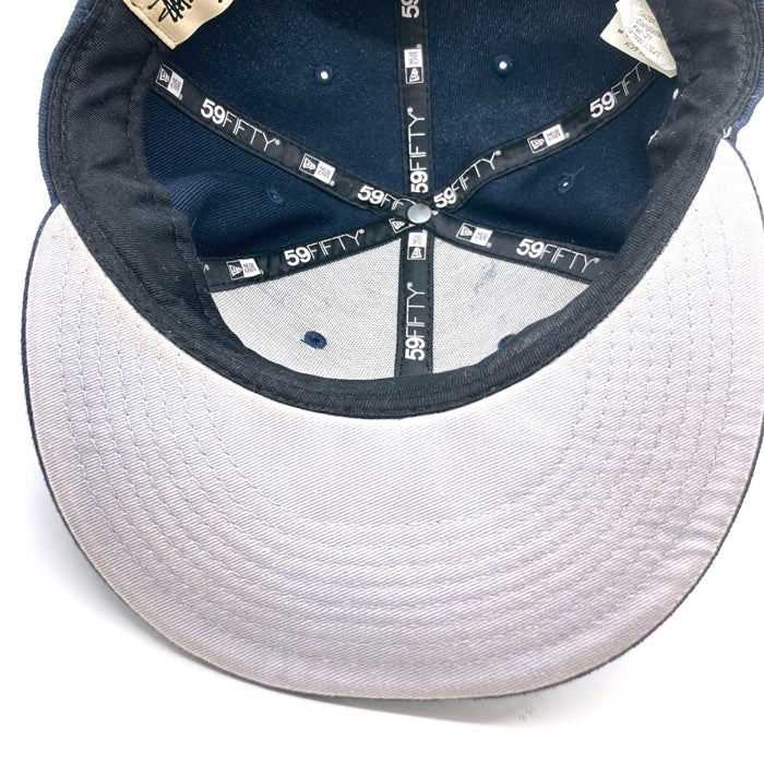 STUSSY ステューシー NEW ERA ニューエラ Emblem Cap ネイビー size7 5/8 瑞穂店