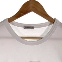 MONCLER モンクレール MAGLIA T-SHIRT ロゴマークプリント Tシャツ ホワイト F20918C74810 8390T Size M 福生店