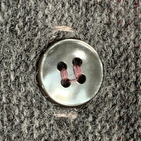 60's Pennleigh ペンリー ストライプ アクリルニットカーディガン レッド グレー Size M 福生店