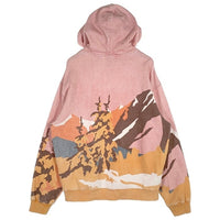 KITH TREATS キス トリーツ Campfire Hoodie キャンプファイヤー プルオーバーフーディー パーカー ピンク Size L 福生店