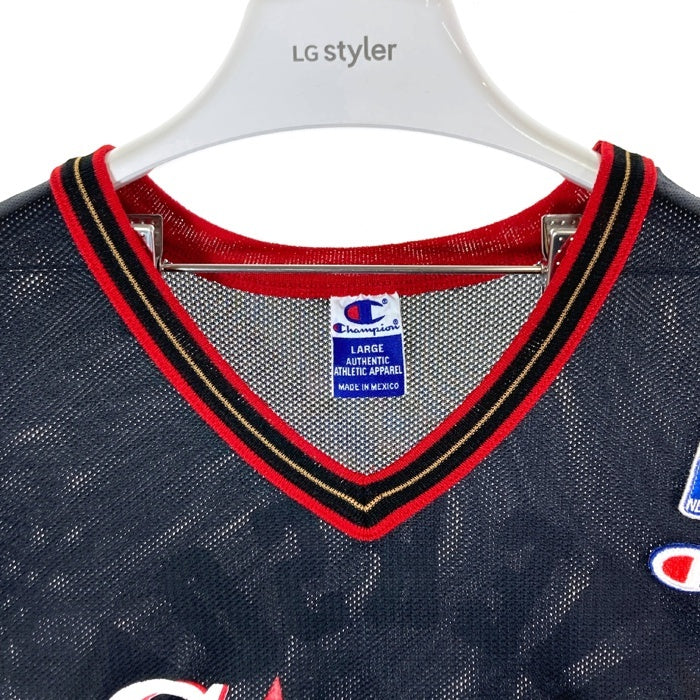 Champion チャンピオン 90s SIXERS IVERSON ユニフォーム ゲームシャツ ブラック sizeL 瑞穂店