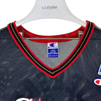 Champion チャンピオン 90s SIXERS IVERSON ユニフォーム ゲームシャツ ブラック sizeL 瑞穂店