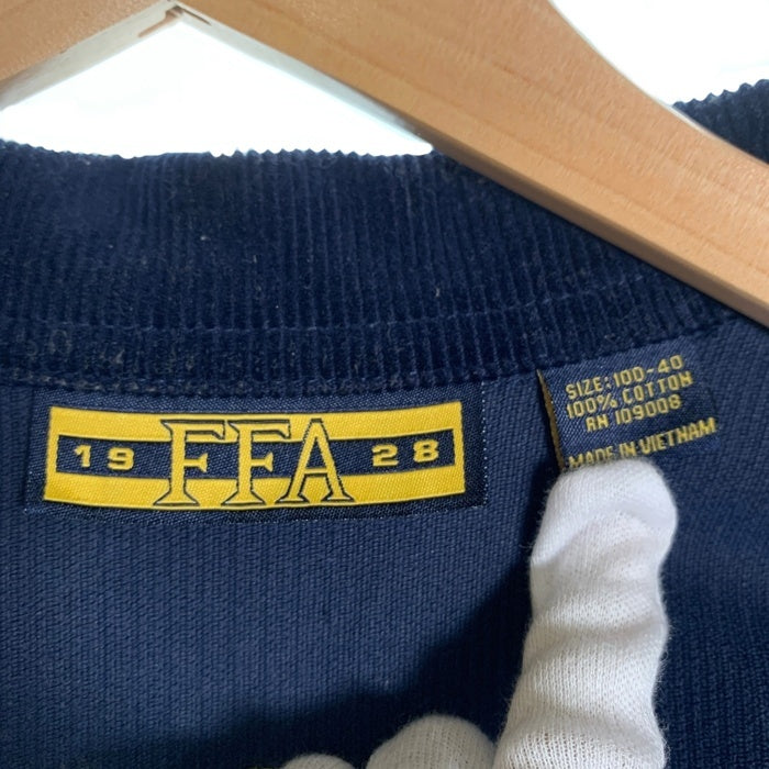 NATIONAL FFA ファーマーズ コーデュロイジャケット アメリカ国立農業大学 ユタ州 チェーンステッチ ネイビー Size 100-40 福生店