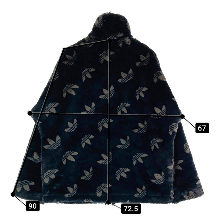adidas アディダス HR3179 モノグラム ファージャケット ブラック sizeXO 瑞穂店