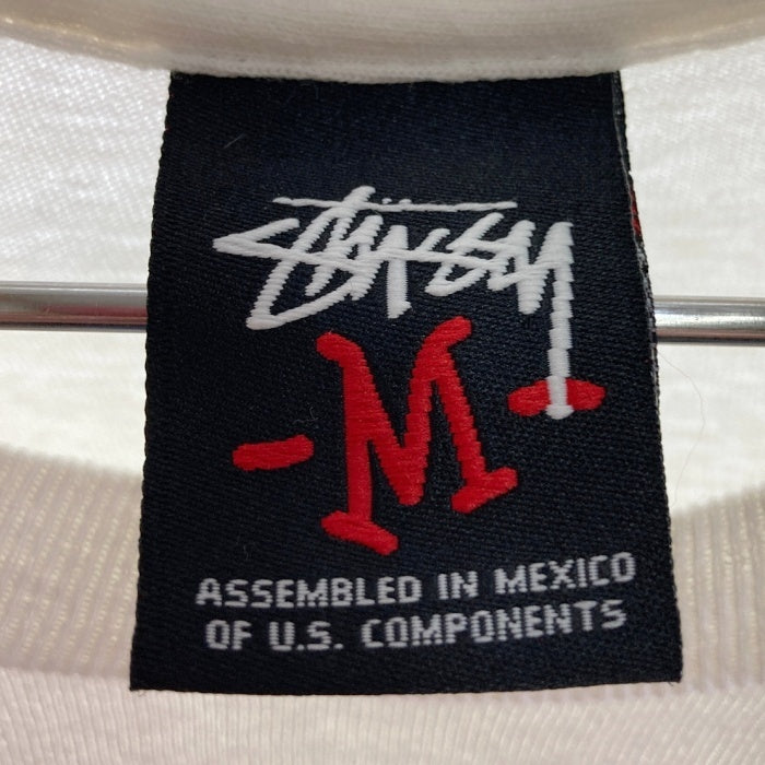 STUSSY ステューシー メキシコ製 LAURA PHOTO Tシャツ ホワイト sizeM★汚れ有 瑞穂店