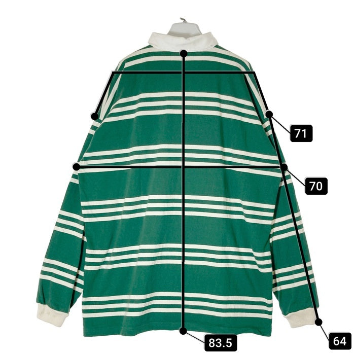 COLUMBIAKNIT  コロンビアニット USA製 ラガーシャツ グリーン sizeXXL 瑞穂店