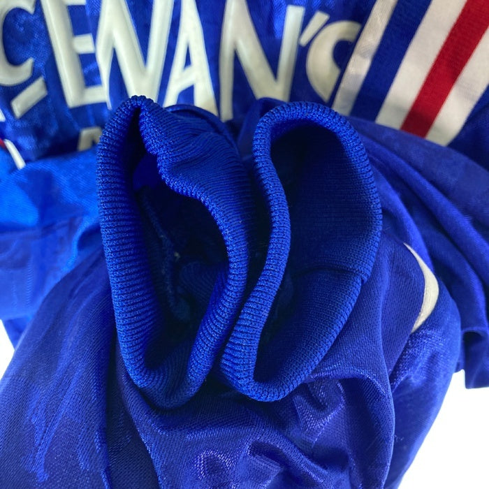 adidas アディダス Glasgow Rangers No8 長袖ユニホーム ブルー sizeM 瑞穂店