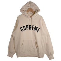 SUPREME シュプリーム 21AW Pearl Logo Hooded Sweatshirt パールロゴ プルオーバー フーディー パーカー ナチュラル Size L 福生店