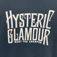 HYSTERIC GLAMOUR ヒステリックグラマー プルオーバースウェットパーカー ガールプリント ブラック 0294CF01 Size L 瑞穂店