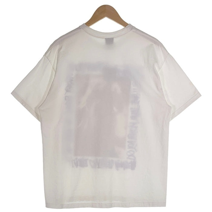 00's  STUSSY ステューシー LAURA TEE 半袖 Tシャツ ホワイト ブルー Size L 福生店