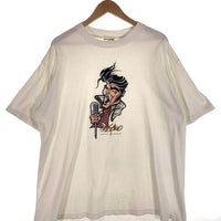 90's mossimo モッシモ エルヴィス。プレスリー プリントTシャツ ホワイト Size XL 相当 福生店