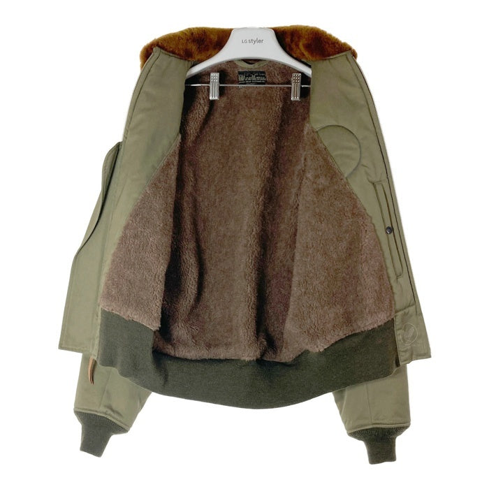 The REAL McCOY'S リアルマッコイズ ラフウェア復刻 AIRBORNE 502 B-10 フライトジャケット オリーブ size40 瑞穂店
