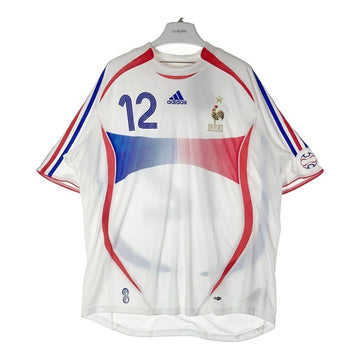 adidas アディダス H8512 フランス代表 06/07 アウェイ ユニフォーム＃12 アンリ ホワイト sizeXL 瑞穂店