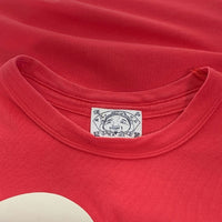 EVISU エヴィス カモメプリント Tシャツ レッド Size 40 福生店