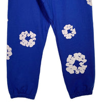 DENIM TEARS デニムティアーズ COTTON WREATH SWEAT PANTS コットンリース スウェットパンツ ブルー Size XL 福生店