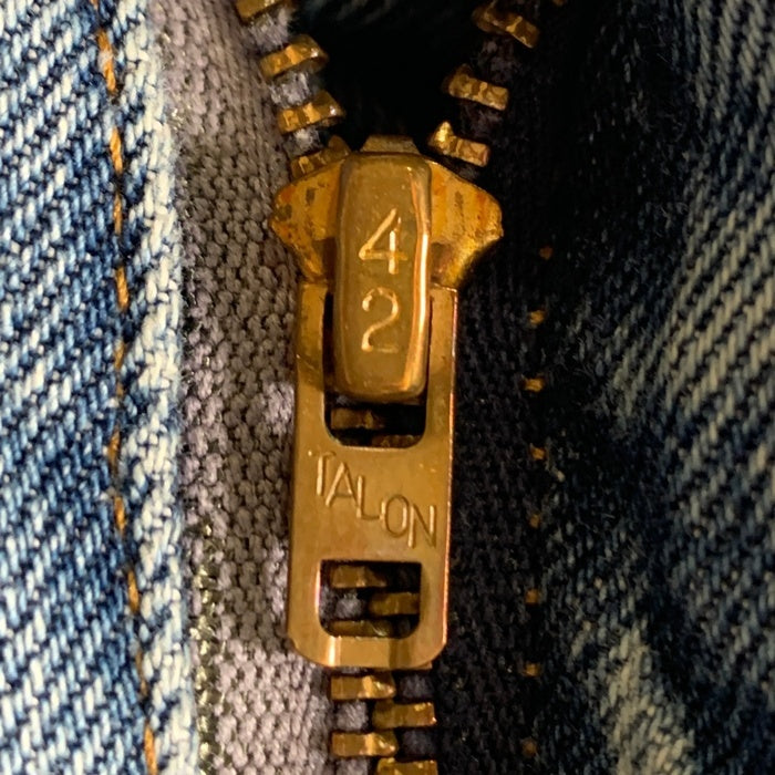 70's Levis リーバイス 517 ボタン裏359 42TALON 不均等V 極東 オレンジカンヌキ デニムパンツ ライトブルー 359-069-0676 フィリピン製 Size ウエスト約76cm 福生店