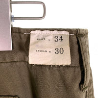 U.S. ARNY 米軍 TROUSER ARMY COMBAT UNIFORM M-44 モンキーパンツ オリーブ Size ウエスト 34 福生店