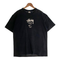 NIKE ナイキ STUSSY ステューシー International Tee 半袖 プリント Tシャツ ブラック DD3342-010 Size L 福生店