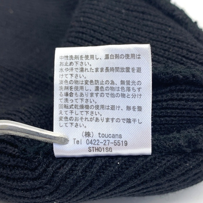 STABRIDGE スタブリッジ the Apartment ザ アパートメント the Beanie ザ ビーニー ニットキャップ ブラック イエロー 福生店