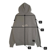 WIND SEA ウィンダンシー GOD SELECTION XXX ゴットセレクショントリプルエックス ロゴ プルオーバー フーディー パーカー グレー WDS-XXX-SP-07 Size XL 福生店