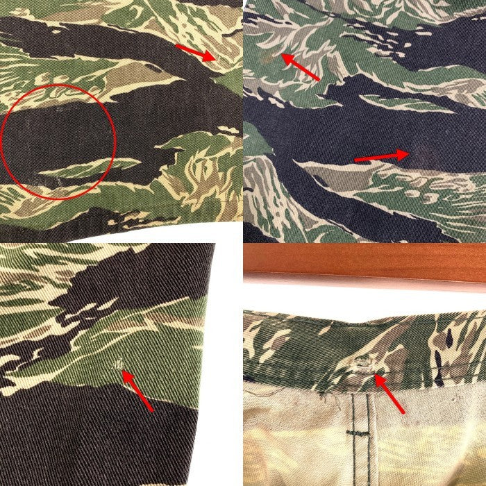 80-90’s TIGER STRIPE PRODUCTS タイガーストライプ コンバットトラウザー カーゴパンツ カモフラージュ ミリタリー USA製 Size M 福生店