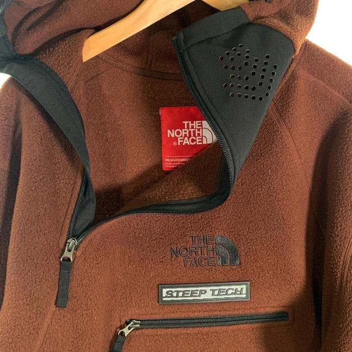 SUPREME シュプリーム 22AW THE NORTH FACE ノースフェイス Steep Tech Fleece Pullover スティープテック フリースプルオーバー パーカー ブラウン NA52208I Size L 福生店