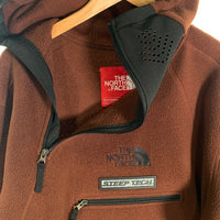 SUPREME シュプリーム 22AW THE NORTH FACE ノースフェイス Steep Tech Fleece Pullover スティープテック フリースプルオーバー パーカー ブラウン NA52208I Size L 福生店