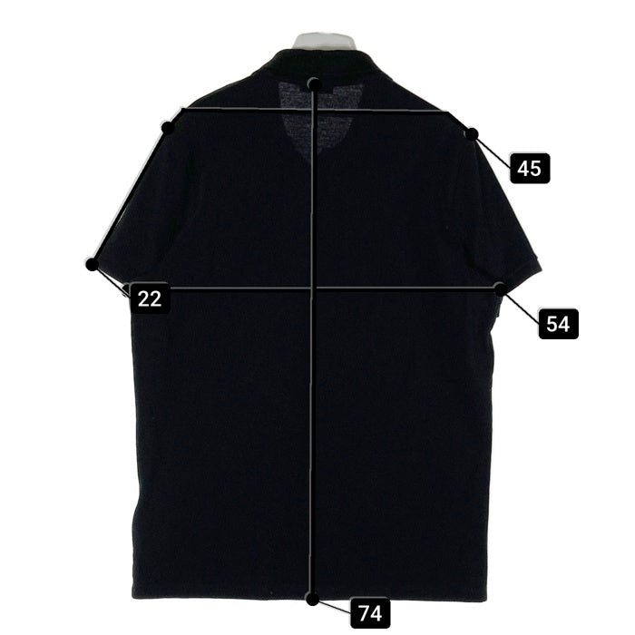MONCLER モンクレール MAGLIA POLO MANICA CORTA ブラック sizeL 瑞穂店