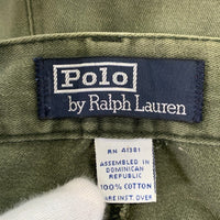 Polo by Ralph Lauren ポロラルフローレン 2タック チノパンツ グリーン Size 34×30 福生店
