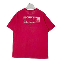 Stussy ステューシー USA製 紺タグ シングルステッチ グラフィティロゴ Tシャツ レッド sizeM 瑞穂店
