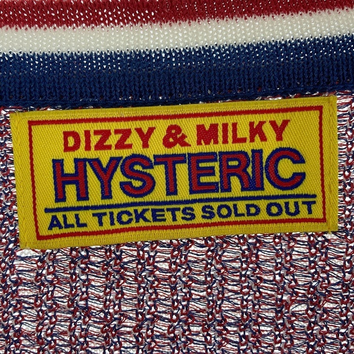 HYSTERIC GLAMOUR  ヒステリックグラマー 01231ND03 SNAKEジャカード カーディガン ホワイト sizeF 瑞穂店