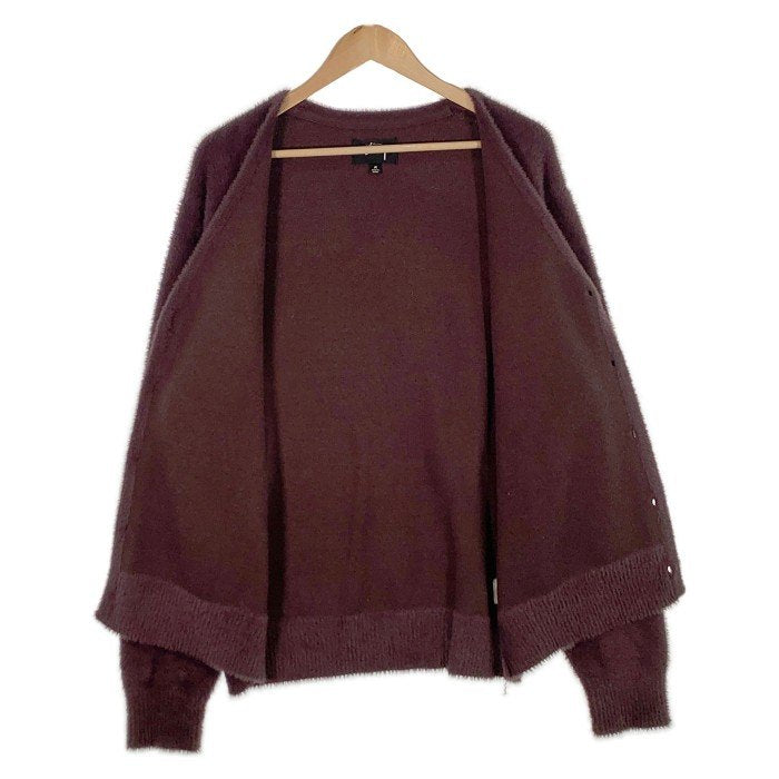 STUSSY ステューシー 22AW SHAGGY CARDIGAN シャギーカーディガン パープル Size M 福生店