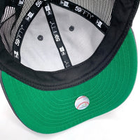 NEW ERA ニューエラ 59FIFTY Newyork Yankees ニューヨーク ヤンキース メッシュ ベースボールキャップブラック チャコール サイドパッチ Size 7 1/8 (56.8cm) 福生店