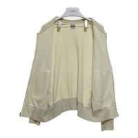 TOYS McCOY トイズマッコイ US ARMY ジップアップ スウェットカーディガン アイボリー Size M 瑞穂店