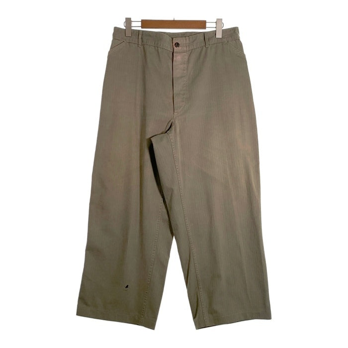 40's USMC 海兵隊 HBT TROUSER ヘリンボーン トラウザーパンツ オリーブ Size w90cm 福生店