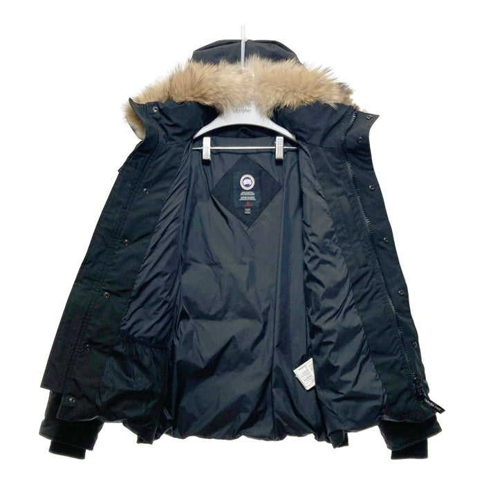 CANADA GOOSE カナダグース WYNDHAM PARKA ウィンダムパーカ ファー ダウンジャケット ブラック 3808MA サザビーリーグ Size FUSION L 瑞穂店