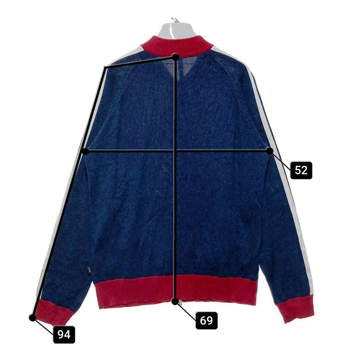 glamb グラム Austin knit jersey ニット トラックジャケット ネイビー GB15SM/KNT07 Size 3 瑞穂店