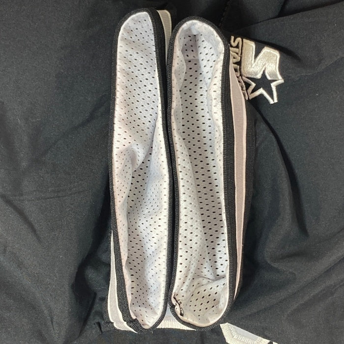 STARTER スターター CHICAGO WHITE SOX シカゴホワイトソックス 半袖 ハーフジップ プルオーバー ブラック sizeM 瑞穂店
