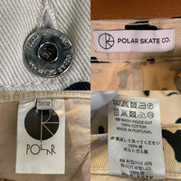 POLAR SKATE CO. ポーラースケートカンパニー Sad Note 40's Pants デニムパンツ ナチュラル Size 32/32 福生店