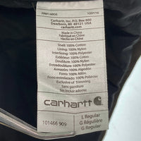 Carhartt カーハート Chatfield jacket 裏キルティング 企業ロゴ シャツジャケット ブラウン sizeL 瑞穂店