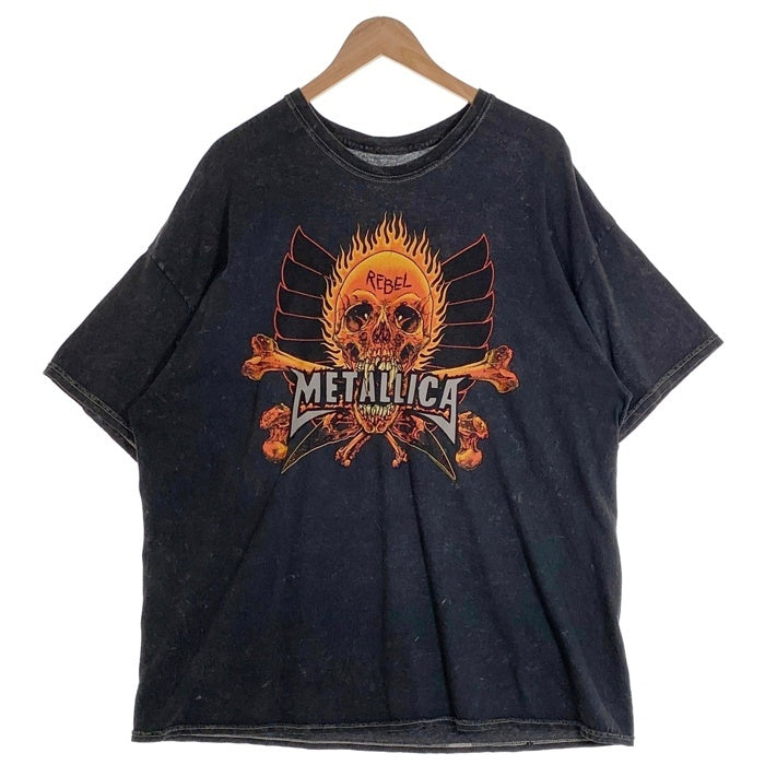 METALLICA メタリカ Pushead パスヘッド プリント 半袖 Tシャツ 2018コピーライト Bravado ブラック Size XL 福生店