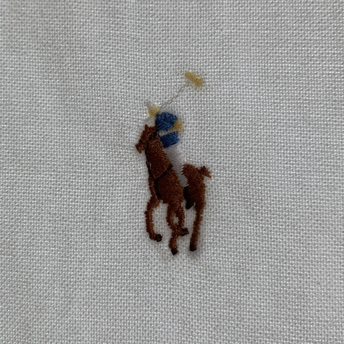 Ralph Lauren ラルフローレン YARMOUTH ボタンダウン オックスフォードシャツ ホワイト Size 16-33 福生店