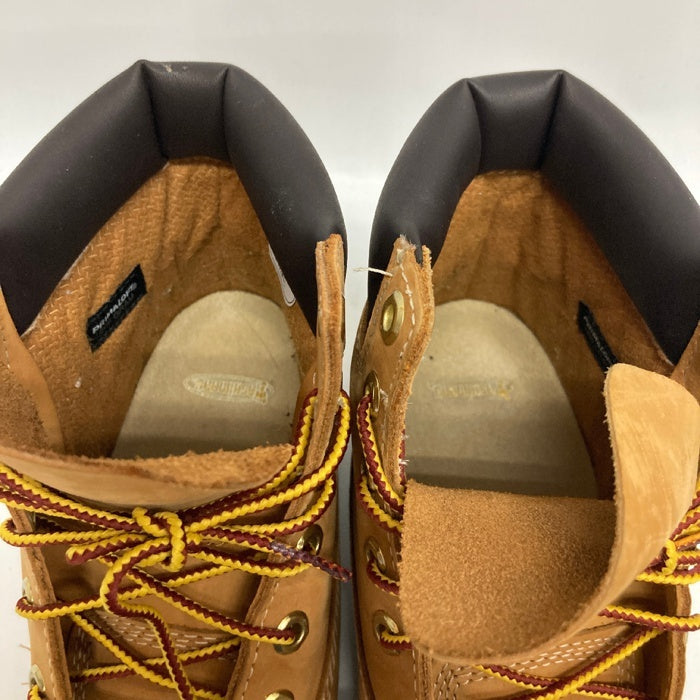 Timberland ティンバーランド 12909 6インチ イエローブーツ size23.5cm ベージュ 瑞穂店